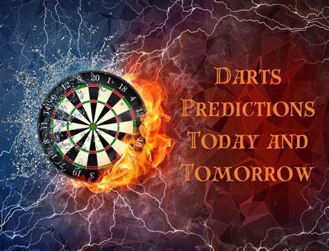 darts predictions today.
